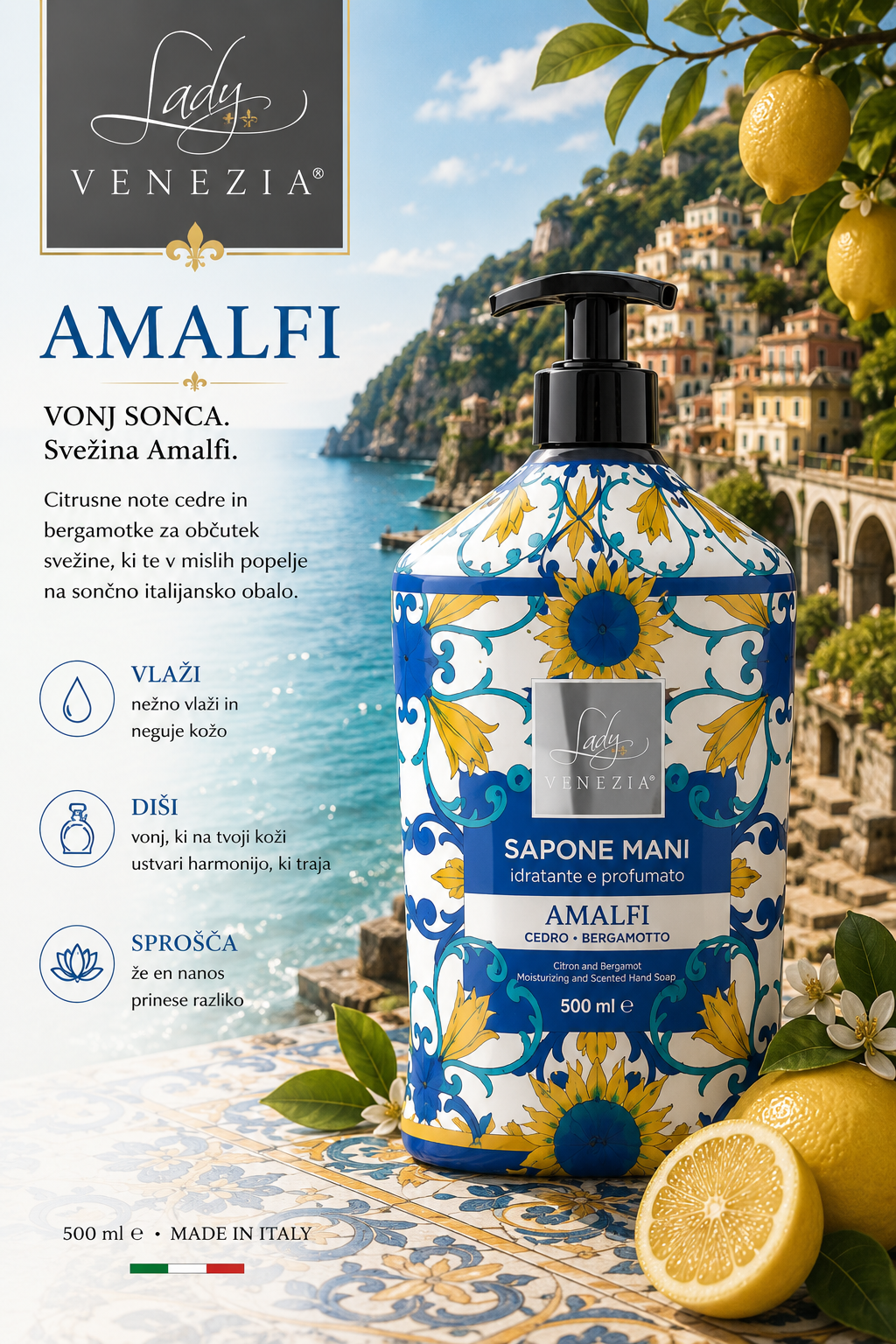 CERAMICHE D'ITALIA – MILO ZA ROKE 500 ML