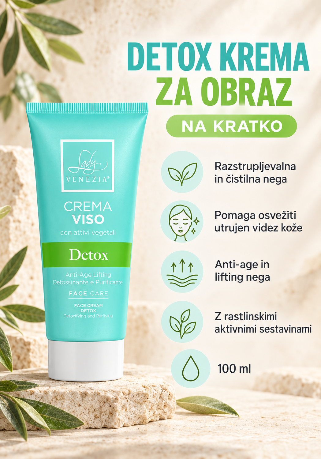 KREMA ZA OBRAZ DETOX 100ml