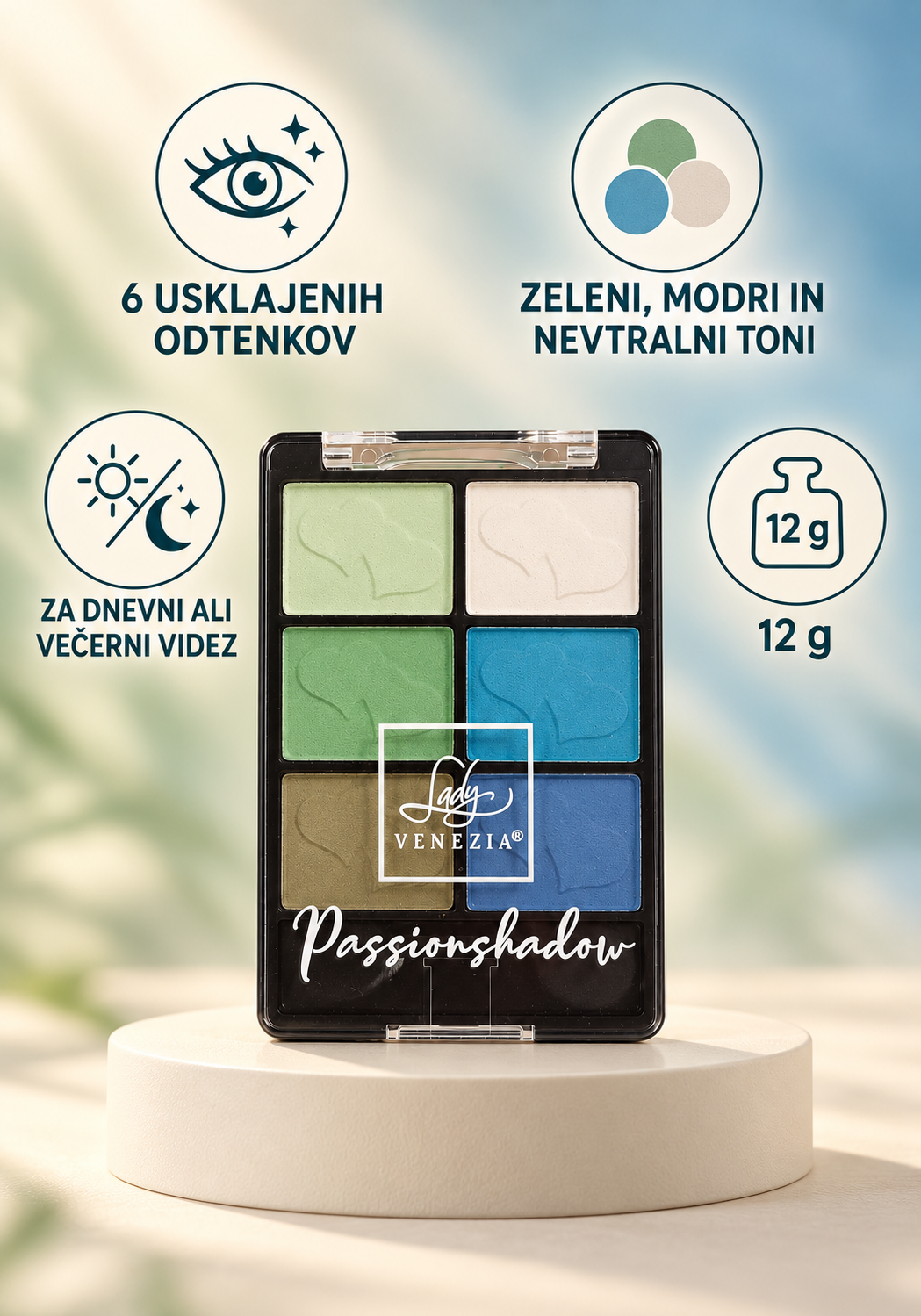 FOREST - Paletka senčil za oči