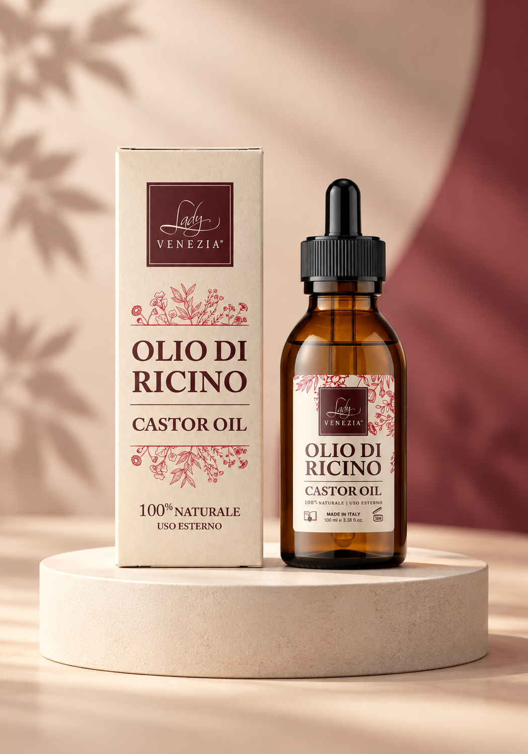 100% RICINUSOVO OLJE 100ml