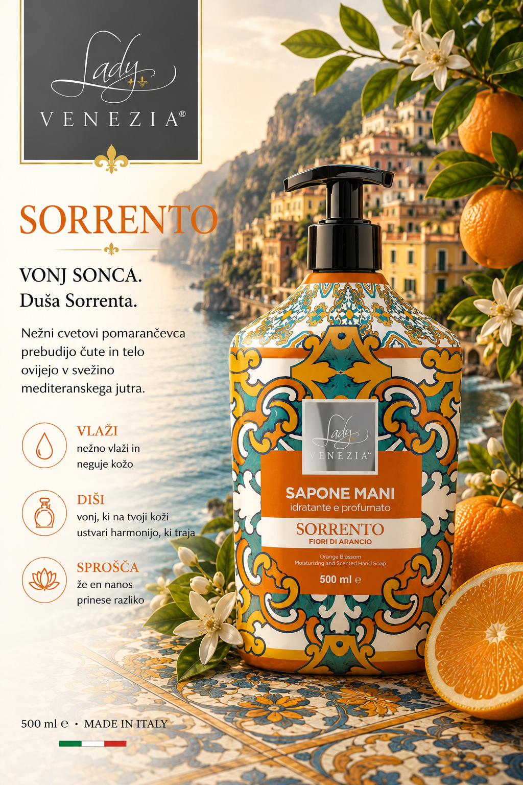 CERAMICHE D'ITALIA – MILO ZA ROKE 500 ML