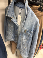 Naloži sliko v pregledovalnik galerij, JEANS JAKNA SIMPLE