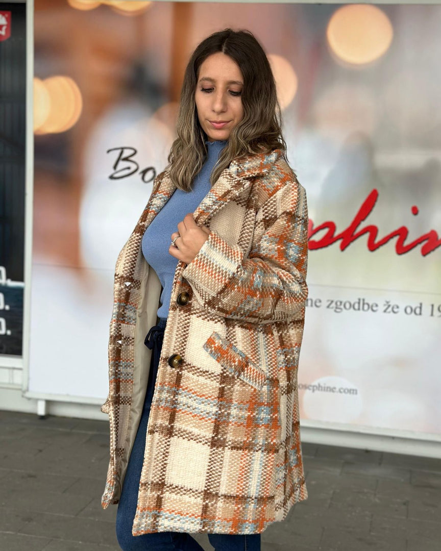 PLAŠČ KARO CHIC
