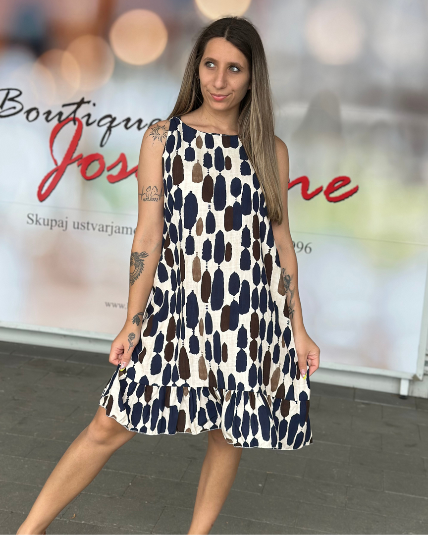 OBLEKA DOTS OF CHIC