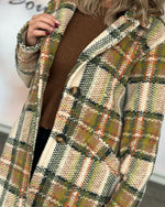 Naloži sliko v pregledovalnik galerij, PLAŠČ KARO CHIC
