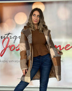 Naloži sliko v pregledovalnik galerij, PLAŠČ COZY CHECK
