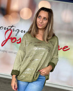 Naloži sliko v pregledovalnik galerij, PLETENKA SHINE JOSEPHINE
