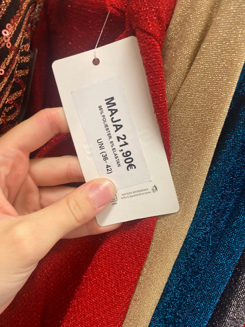 MAJA SILVER RED
