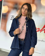 Naloži sliko v pregledovalnik galerij, JEANS JAKNA DENIM CLASSIC
