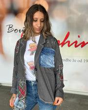 JAKNA PATCHWORK CHIC