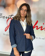 Naloži sliko v pregledovalnik galerij, JAKNA DENIM CHIC
