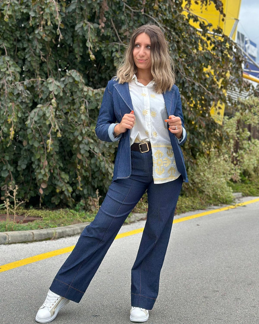 JAKNA DENIM CHIC