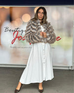 Naloži sliko v pregledovalnik galerij, JAKNA GLAM FUR
