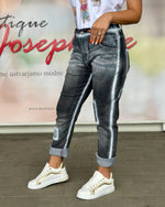 Naloži sliko v pregledovalnik galerij, HLAČE JEANS NEON EFFECT
