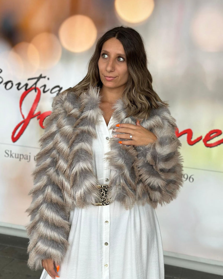 JAKNA GLAM FUR