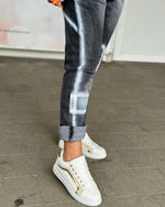 Naloži sliko v pregledovalnik galerij, HLAČE JEANS NEON EFFECT
