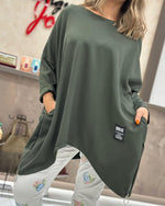 Naloži sliko v pregledovalnik galerij, MAJČKA OVERSIZE STREET
