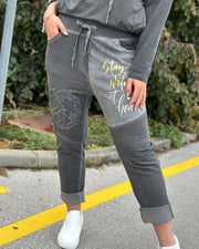 HLAČE PEACE & SHINE