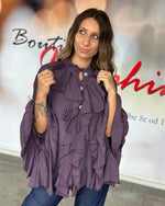 Naloži sliko v pregledovalnik galerij, MAJICA ROMANTIC FRILL
