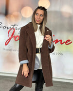 Naloži sliko v pregledovalnik galerij, PLAŠČ CORD ELEGANCE
