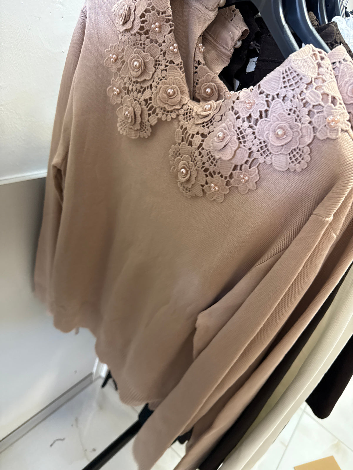 PLETENINA PEARLY LACE