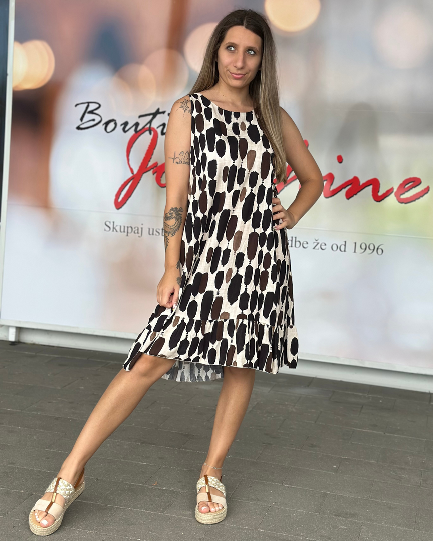 OBLEKA DOTS OF CHIC