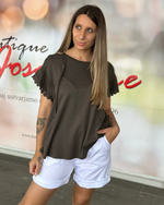 Naloži sliko v pregledovalnik galerij, MAJICA LACE ESSENTIAL
