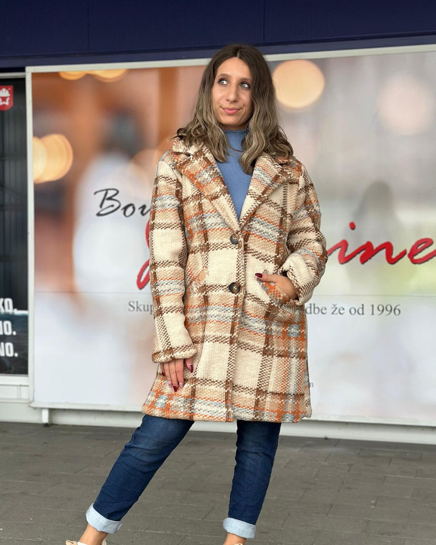 PLAŠČ KARO CHIC