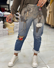HLAČE JEANS TEDDY & FRIENDS