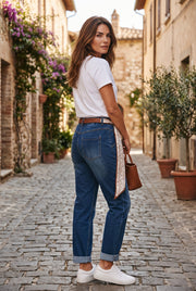 DENIM RELAX CHIC JEANS