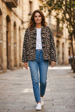 Naloži sliko v pregledovalnik galerij, LEOPARD JAKNA AMELIA