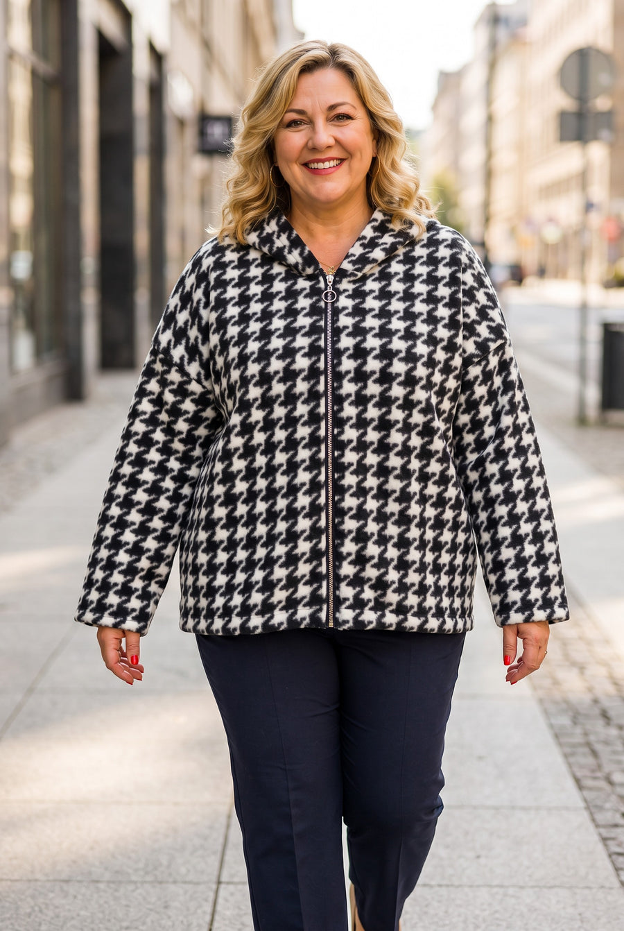 JAKNA PIED-DE-POULE