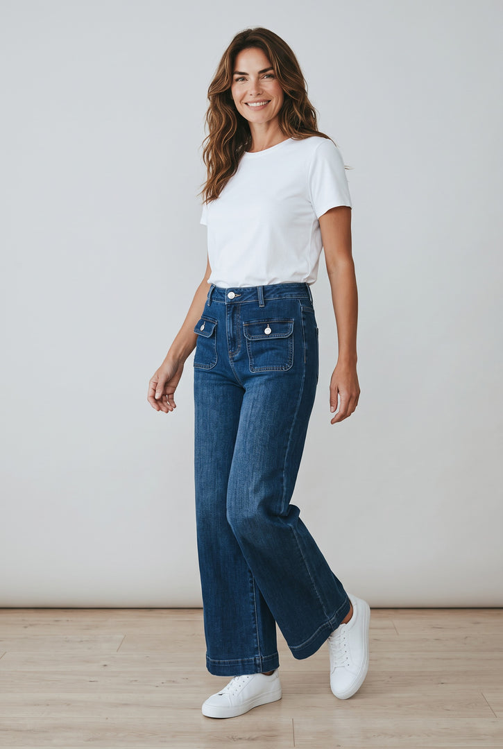 JEANS HLAČE ALBA