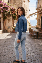 Naloži sliko v pregledovalnik galerij, JEANS JAKNA LARA