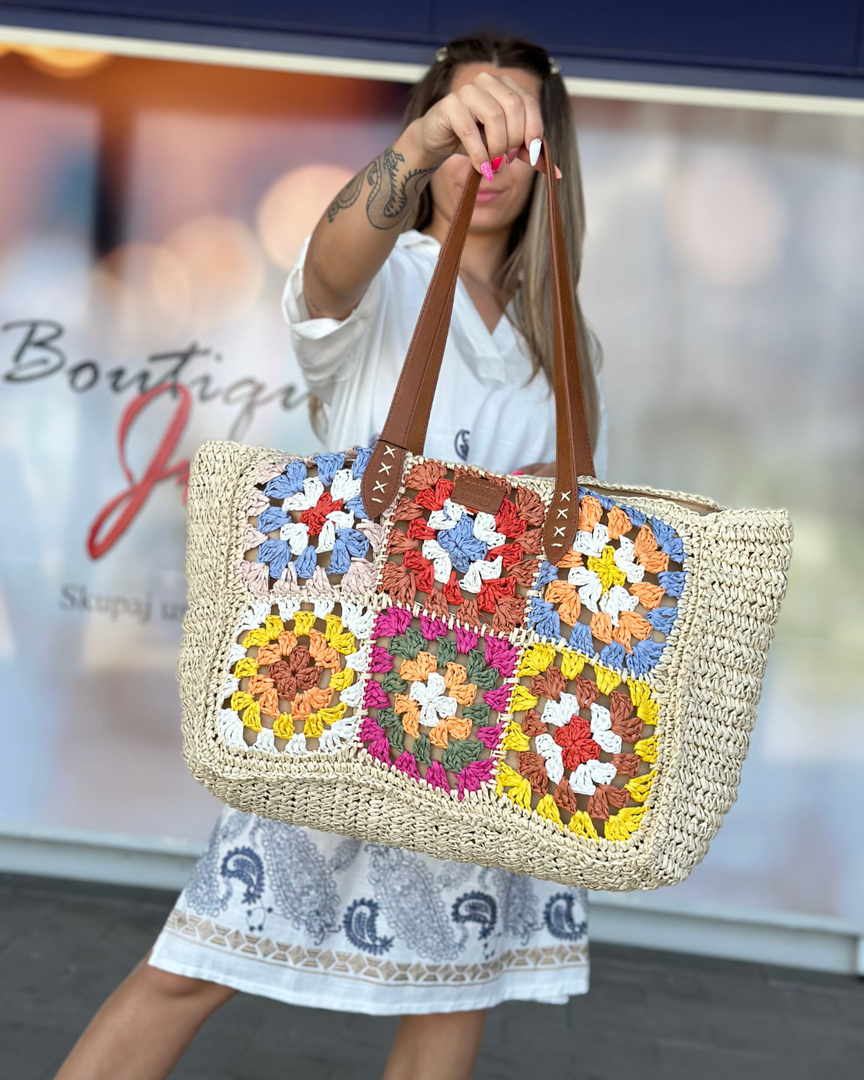 PLETENA TORBA VITA BOHO