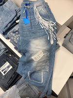 Naloži sliko v pregledovalnik galerij, HLAČE JEANS BAT