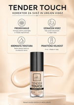 Naloži sliko v pregledovalnik galerij, TENDER TOUCH - tekoči korektor