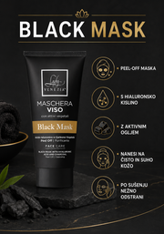 CRNA PEEL-OFF MASKA