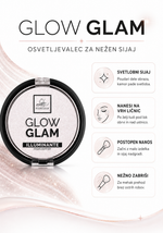 Naloži sliko v pregledovalnik galerij, GLOW GLAM - osvetljevalec za obraz in dekolte