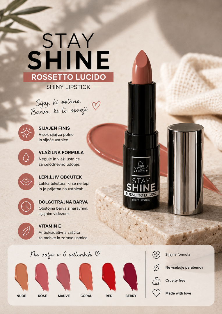 STAY SHINE - kremasta šminka