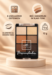 DESERT - Paletka senčil za oči