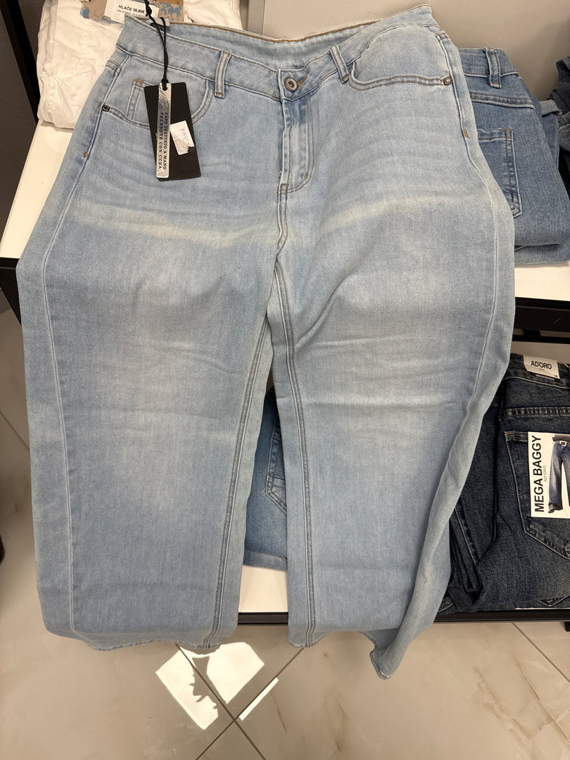 HLAČE JEANS WIDE