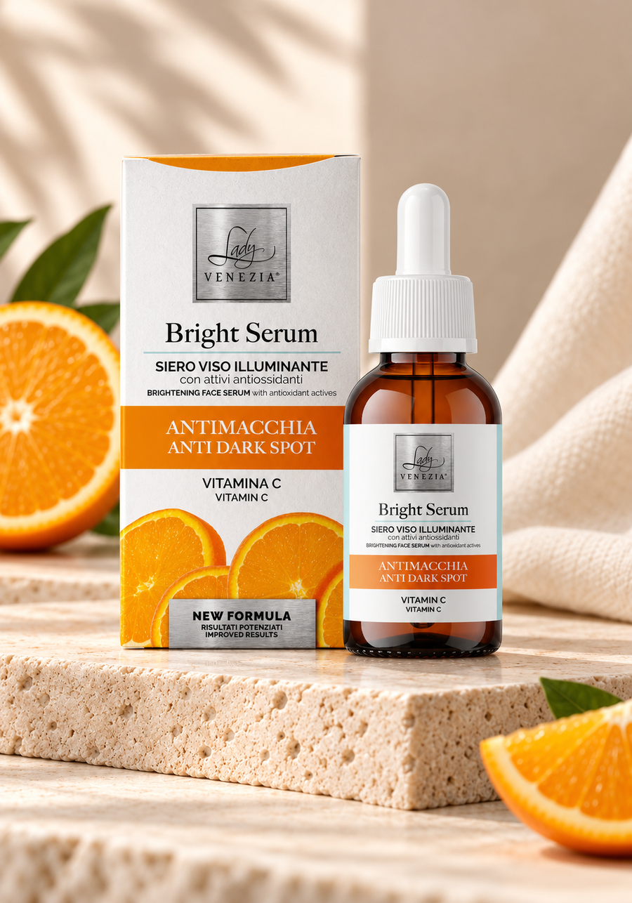 LADY VENEZIA – POSVETLITVENI SERUM ZA OBRAZ Z VITAMINOM C PROTI PIGMENTNIM MADEŽEM