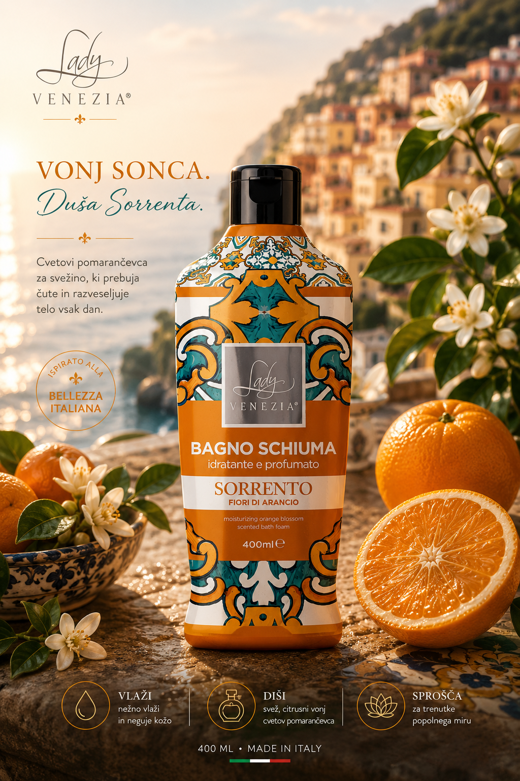 CERAMICHE D'ITALIA – GEL ZA TUŠIRANJE 400 ml