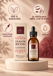 100% RICINUSOVO OLJE 100ml