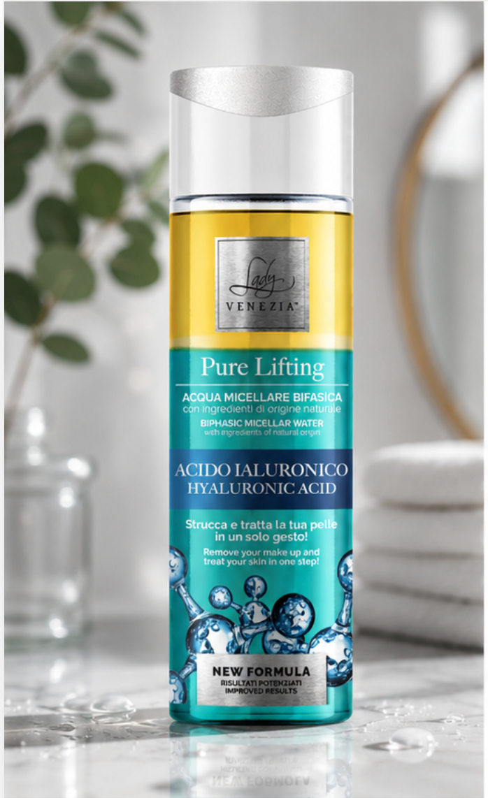 PURE LIFTING MICELARNA VODA S HIALURONSKO KISLINO