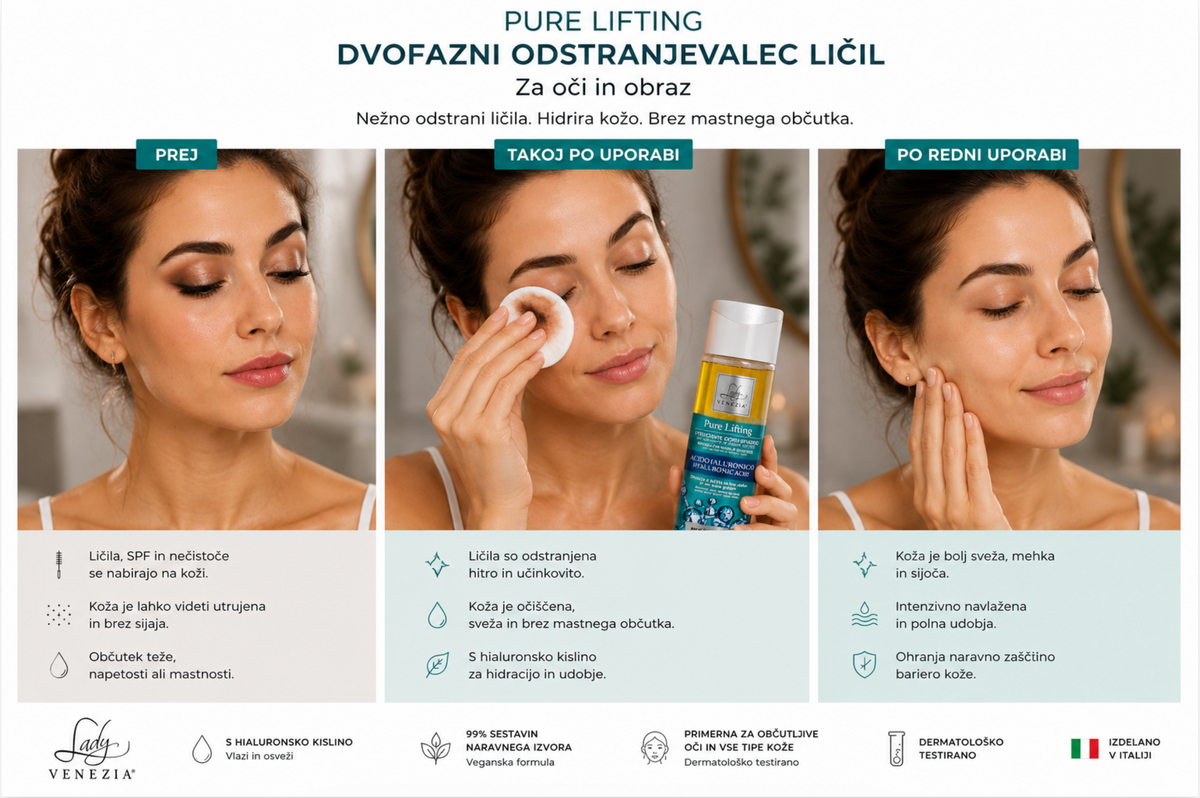PURE LIFTING ODSTRANJEVALEC LIČIL