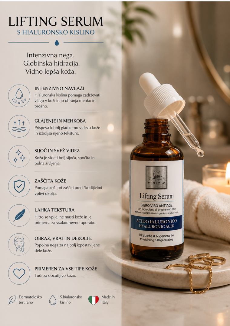 LIFTING SERUM S HIALURONSKO KISLINO