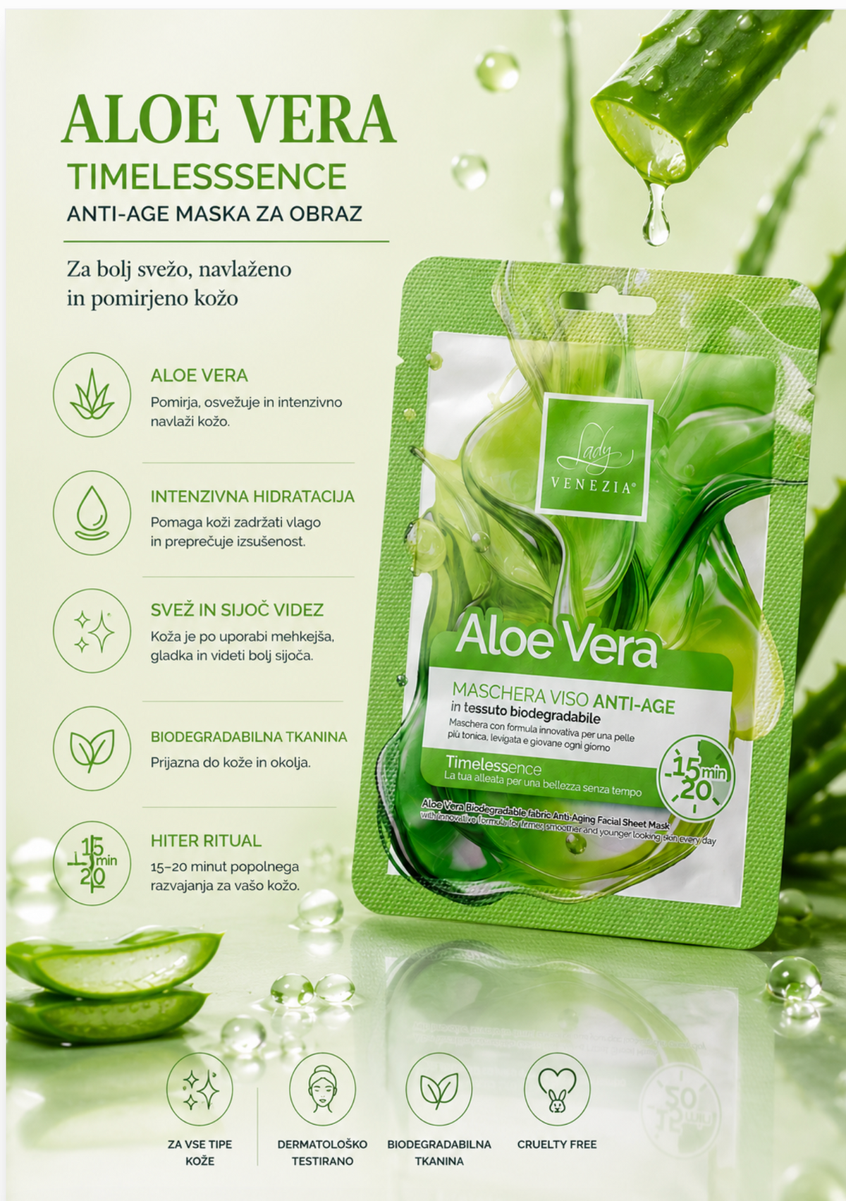 MASKA ZA OBRAZ Z ALOE VERO