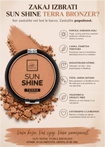 Naloži sliko v pregledovalnik galerij, SUN SHINE TERRA - Bronzer